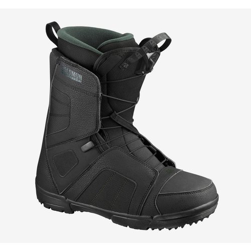 Salomon Titan Black Black Green Gables Mens 2020 Snowboard Boots [Size: 10]