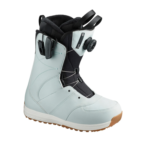 Salomon Ivy Boa SJ Sterling Blue White Womens 2020 Snowboard Boots [Size: 4]