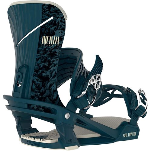Salomon Nova Blue Womens 2020 Snowboard Bindings [Size:Small]