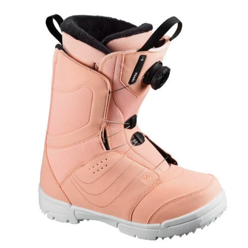 Salomon Pearl Boa Peach Tropical Womens 2021 Snowboard Boots [Size: 10]