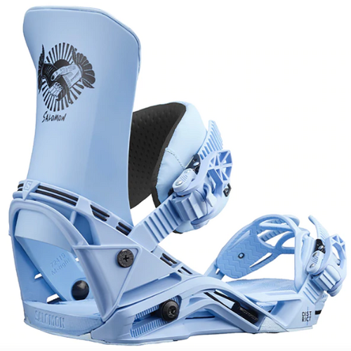 Salomon District By Desiree Womens 2022 Snowboard Bindings Boardersonline