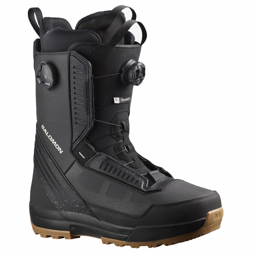 Salomon Malamute Dual boa Black Mens 2025 Snowboard Boots [Size: 9]