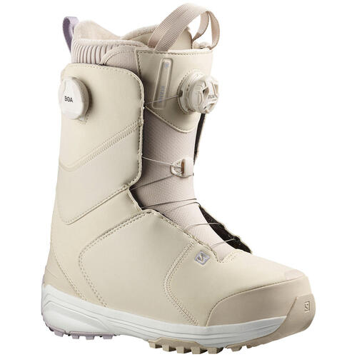 Salomon Kiana Focus Boa Rainy Day Womens 2023 Snowboard Boots [Size: 7]