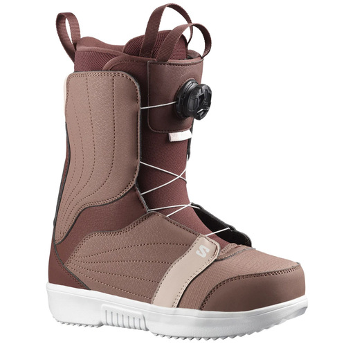 Salomon Pearl Boa Dusty Pink Womens 2023 Snowboard Boots [Size: 6]