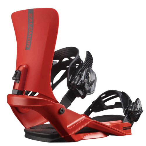 Salomon Rhythm Red Unisex 2023 Snowboard Bindings [Size: Large]