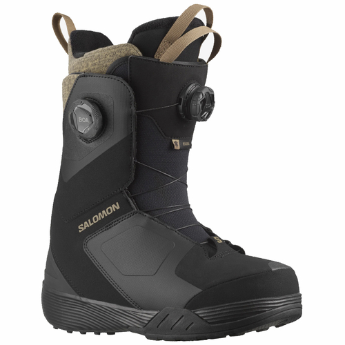 Salomon Kiana Dual Boa Black Womens 2025 Snowboard Boots [Size: 7]