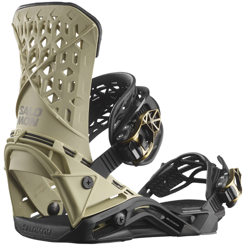 Salomon Highlander Pale Khaki Mens 2024 Snowboard Bindings [Size: Medium]