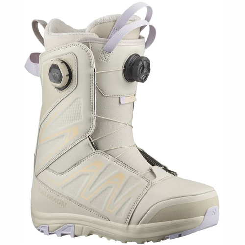 Salomon Ivy Boa SJ Cream Womens 2025 Snowboard Boots [Size: 7]
