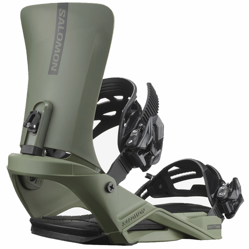 Salomon Rhythm Lichen Green Unisex 2025 Snowboard Bindings