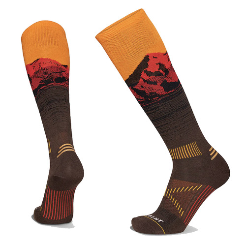LéBent Xavier Cody Townsend Snowboard Ski Socks [Size: X-Large]