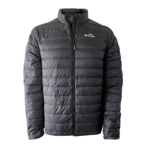 Sherpa Lightweight 650+ Down Puffer Jacket Mid Layer Black Mens [Size: Small]