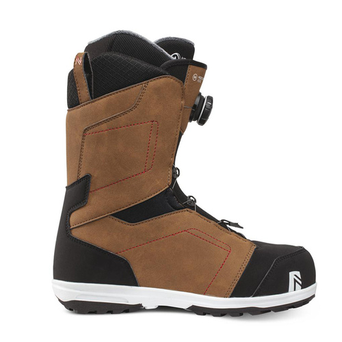 Nidecker Aero Boa Coiler Tan Brown Mens 2021 Snowboard Boots [Size: 8.5]