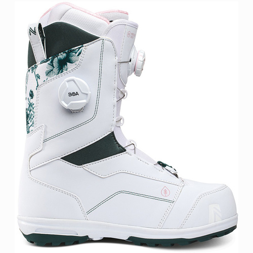 Nidecker Trinity Double Boa Artic White Womens 2021 Snowboard Boots [Size: 6]