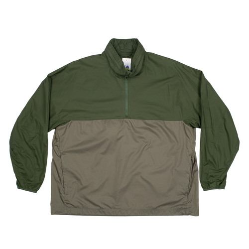 UNI QLO Anorak Spray Jacket Olive Green Vintage Used
