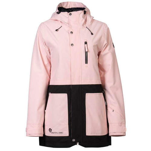 Nikita Sycamore Blush Pink Womens 15K 2021 Snowboard Jacket [Size: Small]