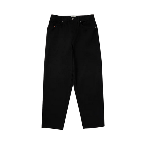 Huf Cromer Washed Black Mens Baggy Pants [Size: 34]