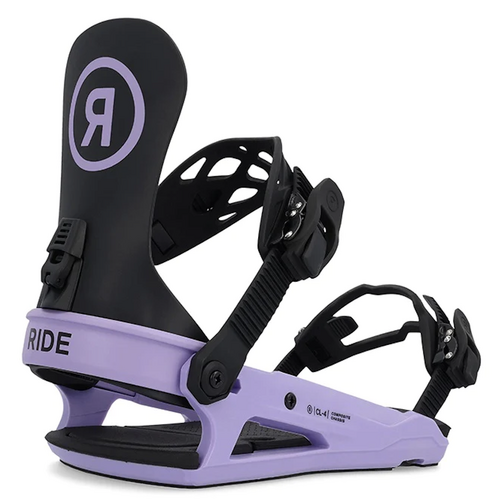Ride CL-4 Digital Violet Womens 2023 Snowboard Bindings [Size: Small]