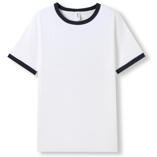 Ramo Unisex Ringer T-Shirt Grey White Navy