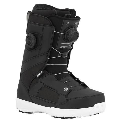 Ride Synth Double BOA Black Mens 2026 Snowboard Boots