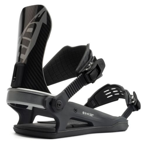 Ride C-10 Black Carbon Mens Snowboard Bindings [Size: Medium]