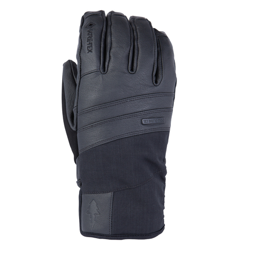 Pow Royal GTX Black Mens Gore-Tex + Active Snowboard Gloves [Size: Small]