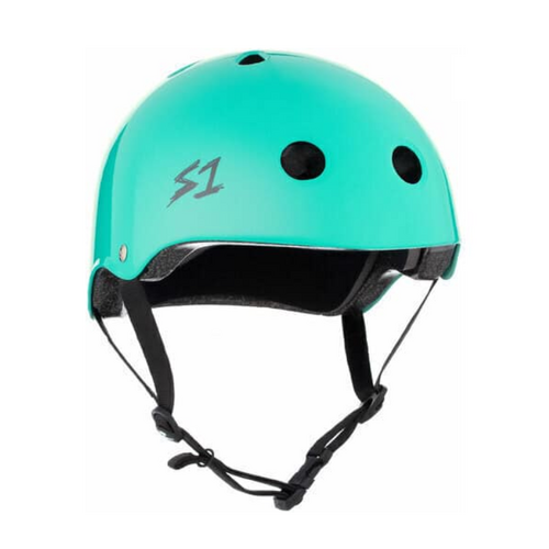 S1 Lifer Certified Gloss Lagoon Skateboard Helmet