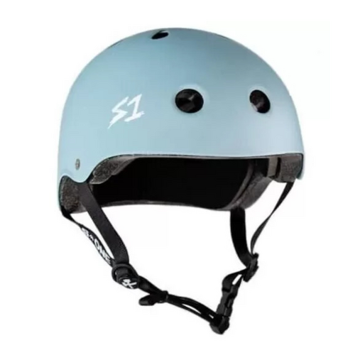 S1 Lifer Certified Matte Slate Blue Skateboard Helmet