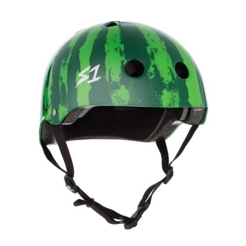 S1 Lifer Certified Watermelon Skateboard Helmet [Size: Medium]