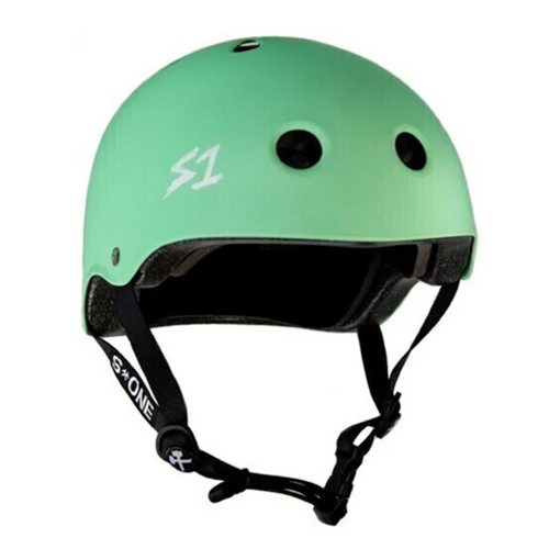 S1 Lifer Certified Matte Mint Green Skateboard Helmet