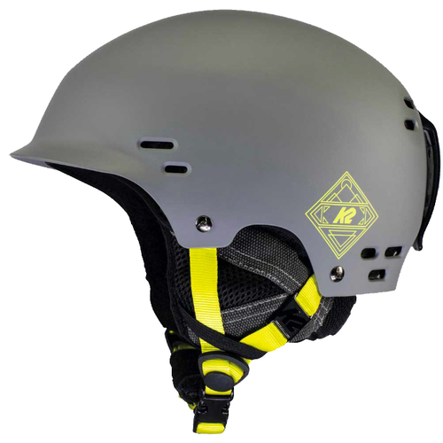 K2 Thrive Mid Grey Mens Snowboard Helmet [Size: Small]