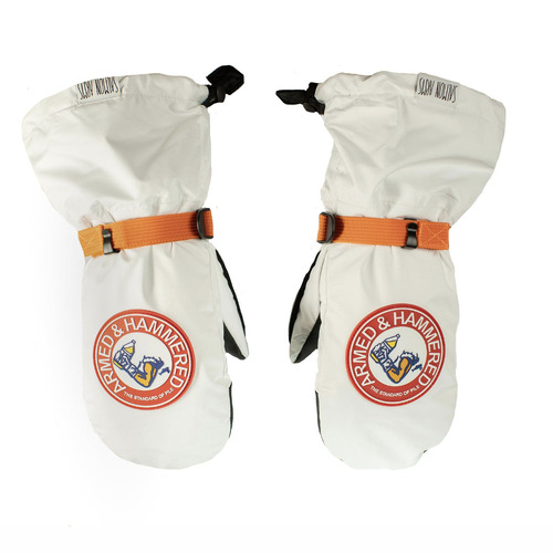 Salmon Arms Armed & Hammered Overmitt Snowboard Mitts [Size: Small / Medium]