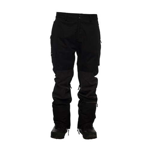 Sessions Squadron Black Mens 15K Snowboard Pants [Size: Large]