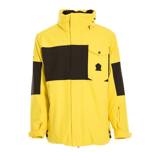 Sessions Annex Yellow Mens 10K 2021 Snowboard Jacket [Size: Small]