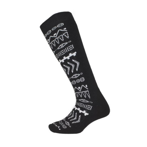 XTM Anouk Black Adults Snowboard Socks [Size: 11-14]