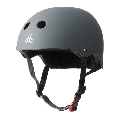 Triple Eight 888 THE Certified Sweatsaver Carbon Rubber Multi-Sport Helmet