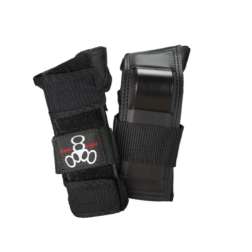 Triple Eight 888 Wrist Saver Black Wrist Guards