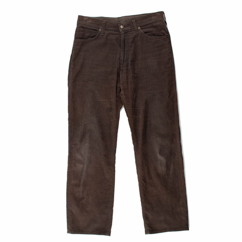 Wrangler Cords Brown 33" Pants Used Vintage