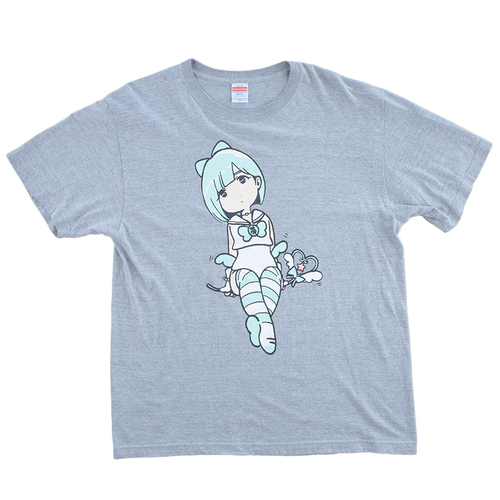 United Athlete Fairy Grey X-Large T-Shirt Used Vintage