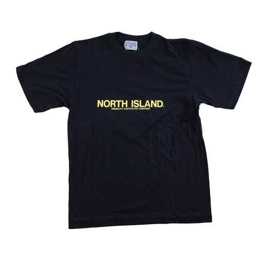 Compass North Island Black Large T-Shirt Used Vintage