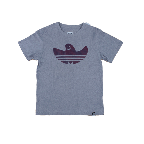Adidas Shmoo Mark Gonzalez Grey Heather Small T-Shirt Used Vintage