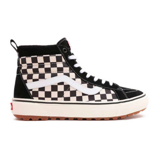 Vans SK8-Hi MTE-1 Black White Checkerboard Mens Winter Apre Boots Shoes [Size: 8]