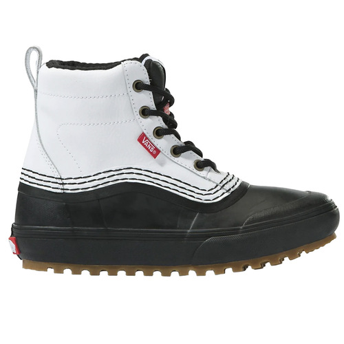 Vans Standard Mid Snow MTE Kennedi White Black Unisex Winter Apre Boots [Size: 5]