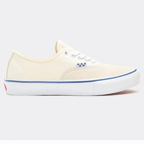 Vans Skate Authentic Off White Mens Skateboard Shoes [Size:7]