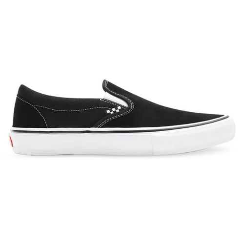 black slip on vans size 7