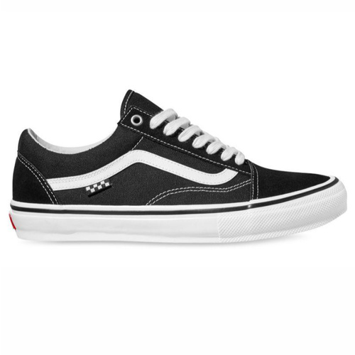 Vans Skate Old Skool Black White Mens Suede Skateboard Shoes [Size: 5]