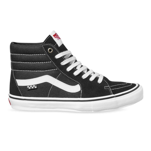 Vans Skate Sk8-Hi Black White Mens Skateboard Shoes [Size: 9]