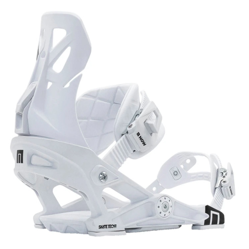 NOW Pro Line White Mens 2021 Snowboard Bindings [Size: Small]