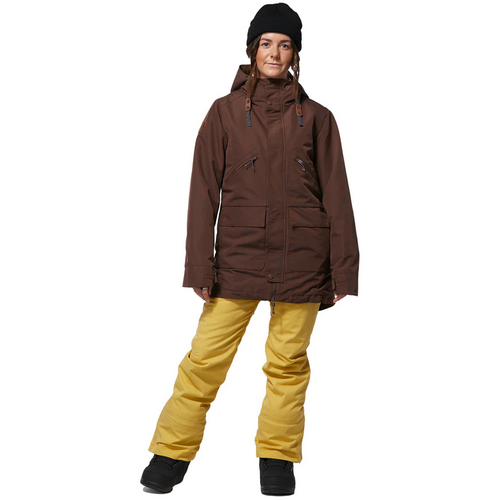Rojo Sammy Mahogany 15K 2023 Womens Snowboard Jacket [Size: Small]