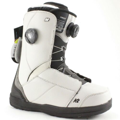 K2 Kinsley Double Boa Off White Womens 2022 Snowboard Boots [Size: 5]