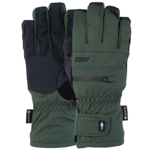 Pow Wayback GTX Short Kombu Green Mens Gore-Tex Snowboard Gloves [Size:Med]